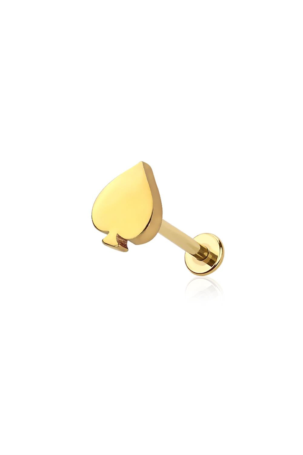 Spade Poker Card